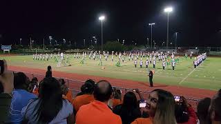 McArthur High Schools Marching MPA 101624 [upl. by Reginnej]