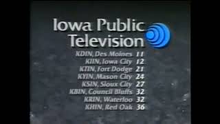 Iowa Public Television Now Iowa PBS PBS Station ID 1990 [upl. by Torrance913]