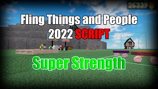 ROBLOX Fling Things and People Super Strength SCRIPT [upl. by Sophey]