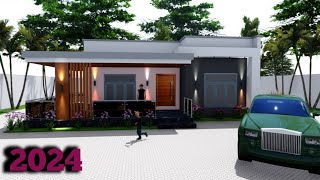 House modeling in SketchUp 2022 SketchUp Totorial  simple way [upl. by Danell470]