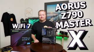 Gigabyte Z790 Aorus Master X with WiFi7 Review amp First Look [upl. by Lennaj919]