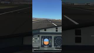 Cockpit view landing￼ [upl. by Becker]