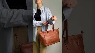 Сумка Celine Cabas Drawstring Cuir Triomphe in Smooth Calfskin Tan Brown [upl. by Letsirc]