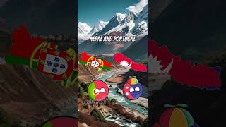 Countries With Similar Shapes countryballs [upl. by Anihpesoj838]