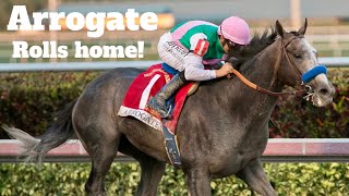 ARROGATE Rolls Home in the Pegasus World Cup [upl. by Kallick]