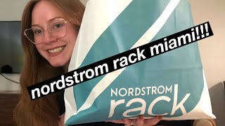 Nordstrom Rack Haul Miami Shopping [upl. by Llevra787]