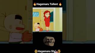 Hagemaru Telent 😂😁😉😜hagemaru animation mosttrending [upl. by Sturges]