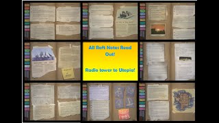 All Notes Read Out in Raft RADIO TOWER  UTOPIA [upl. by Aklam]