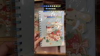 Found Cinnamoroll Notebook at Miniso so cute miniso cinnamoroll shortsviral shorts [upl. by Ule]