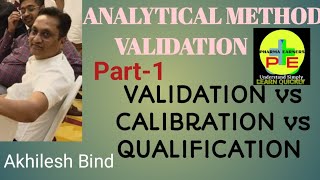 ANALYTICAL METHOD VALIDATION  Calibration vs Validation vs Qualification [upl. by Harrie]