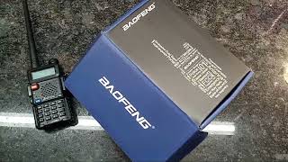 Baofeng UV5G Pro UnBoxing GMRS Hamradio radio [upl. by Ecinwahs]