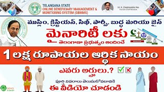 మైనారిటీ లకు 1 లక్ష రూపాయల పథకం 2023 [upl. by Anirdna451]