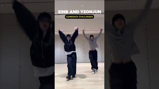 sinb amp yeonjun buddies viviz txt gfriend kpop shorts [upl. by Parthen761]