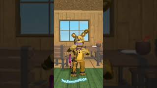 springlock failure fivenightsatfreddys springbonnie roblox better re upload [upl. by Enialedam]