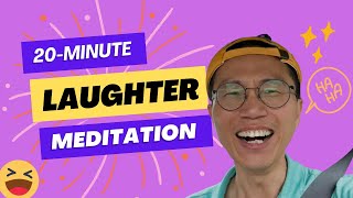 20 Minutes of Laughter Meditation Unleashing Joy and Wellness [upl. by Narahs]