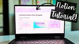 PLAN YOUR SOCIAL MEDIA CONTENT ✨detailed notion tutorial and template [upl. by Pillihpnhoj287]