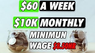 How to Save Money on Budget on Low Income  Minimum Wage [upl. by Ibbie]