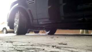 Air ride lowering on a range rover sport [upl. by Kayne]