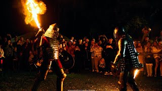 Fire Sword Fight and Fire Show at Park Dimmu Borgir  Progenies Of The Great Apocalypse [upl. by Anirtik918]