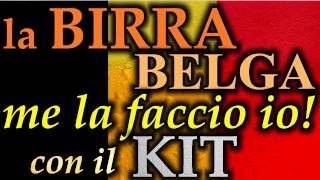 Come fare la BIRRA col KIT Belga Brewferm Grand Cru 1 intro  BrewingFriends [upl. by Stover367]