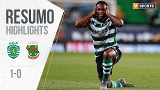 Highlights  Resumo Sporting 10 Paços de Ferreira Liga 1920 26 [upl. by Anihcak86]