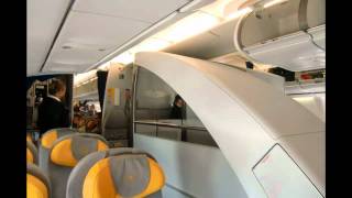 A340600 Downstairs Lavatory Lufthansa One of a Kind [upl. by Micheline]