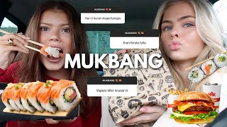 MUKBANG MED SIRI 🍱🍔 [upl. by Luigino]