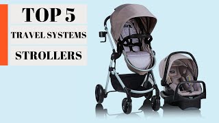 TOP 5 Best Travel Systems Strollers 2024 [upl. by Atniuq858]