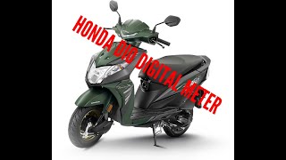 HOW TO CHANGE TIME IN HONDA DIO DIGITAL METER [upl. by Henig422]