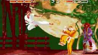 The Karate Tournament Mitchell Corp Arcade game [upl. by Nolaf]