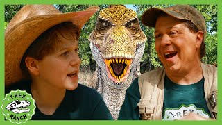 Dinosaurs at the Campfire  TRex Ranch Dinosaur Videos for Kids [upl. by Humphrey]