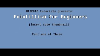 Pointillism for beginners • Dragon art • MITPOTC • [upl. by Alic]