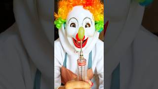 CLOWN GENIUS GRAPE FOOD HACK 🍇😱👻shorts funny comedy ytshorts tiktok viral food [upl. by Singh245]