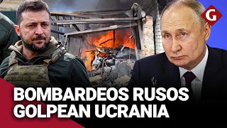 UCRANIA vs RUSIA Cinco muertos en bombardeos rusos en Járkov  Gestión [upl. by Stanislaus]