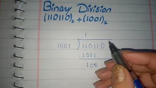 Binary Division Questions How To Do Binary Division in Urdu [upl. by Eboh]