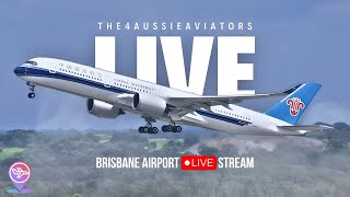 🔴 Early Start Livestream at Brisbane Airport  YBBN 🔴 [upl. by Guenna]