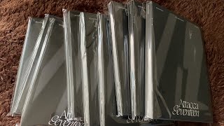 UNBOXING ALBUM SEVENTEEN ATTACCA CARAT VERSION [upl. by Jaquelyn]