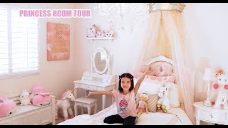 Abbys PRINCESS ROOM TOUR [upl. by Aidnahs]