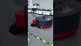 Monster sweeping robot eats all the garbage in the factory [upl. by Ardaid]