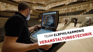 Team Elbphilharmonie  Ein Konzerttag mit der Veranstaltungstechnik [upl. by Arron]