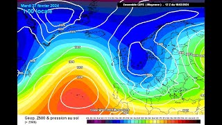 Vers une Vague de Froid pour Mars 2024 en France  Temps tempétueux pour Février 2024  Météo [upl. by Dido]