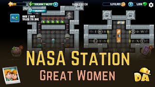 Nasa Station  2 Great Women  Diggys Adventure [upl. by Netsryk]