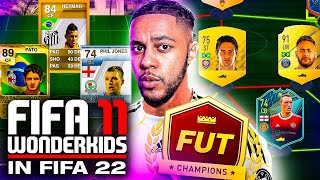 Using FIFA 11 Wonderkids in FUT Champs FIFA22 [upl. by Clark]