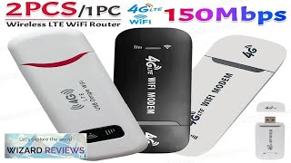 4G LTE Wireless USB Dongle Mobile Broadband 150Mbps Modem Stick 4G Sim Review [upl. by Eedrahc]