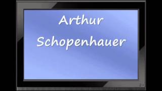 How to Pronounce Arthur Schopenhauer Correctly [upl. by Nodarb]