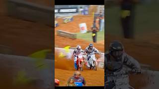 Jalek Swoll slams at charlotte‼️ supermotocross crash 2024 [upl. by Viola]