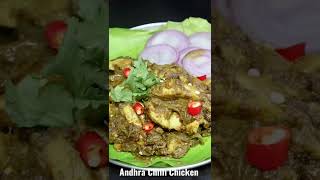 Andhra Chilli Chicken  Spicy Green Chilli Chicken recipe full recipe  link in description [upl. by Nilyahs]