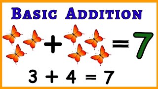 Addition for kids  Addition for class 1  basic Addition for kids  addition word problems maths [upl. by Ogeid]