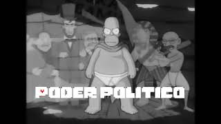 poder politico homero simpson meme COMPLETO [upl. by Tnafni]