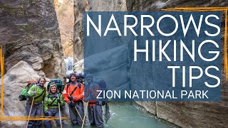 Hiking the Narrows in Zion National Park [upl. by Kenn]